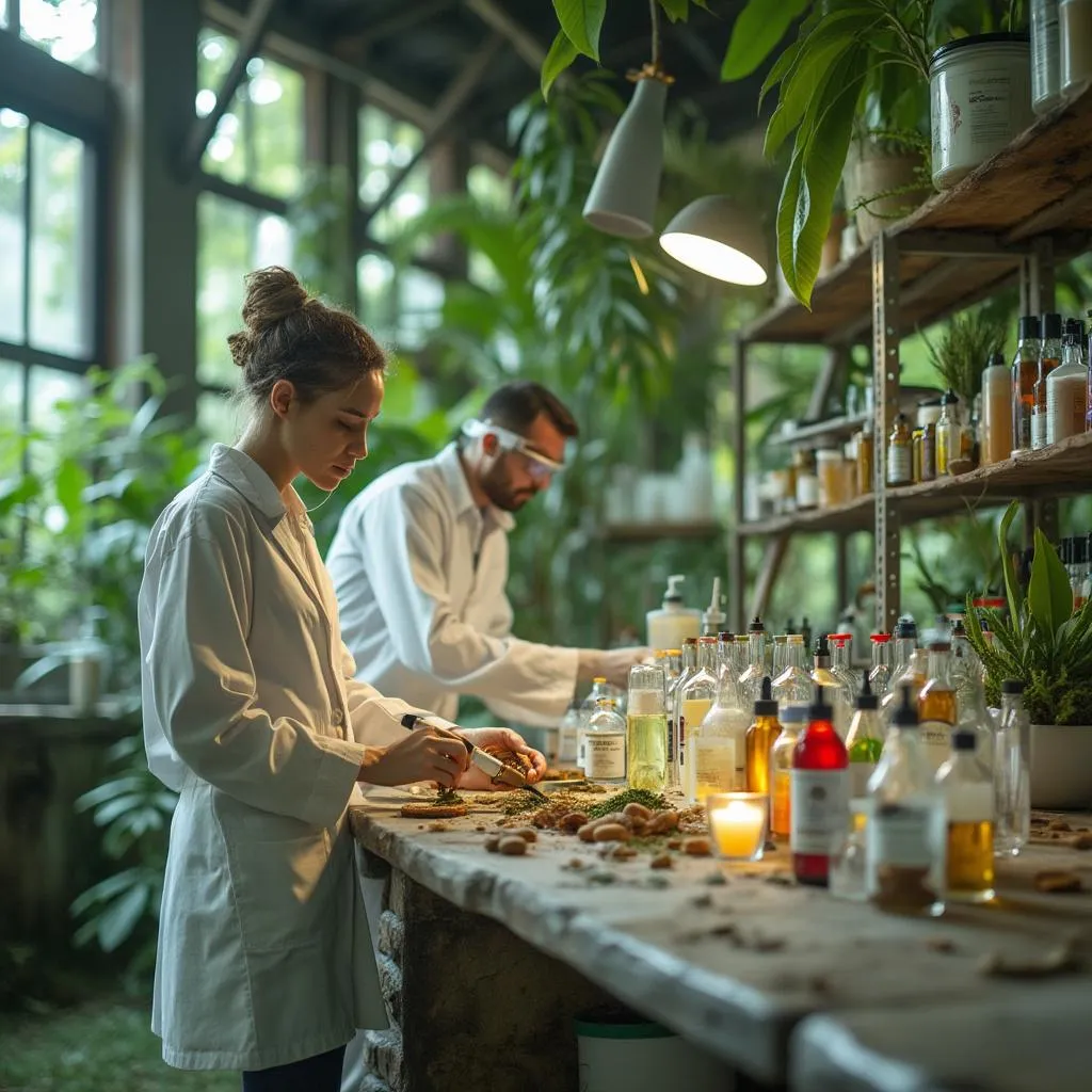 Laboratório de cosméticos da COSMETICSAESTHETIC